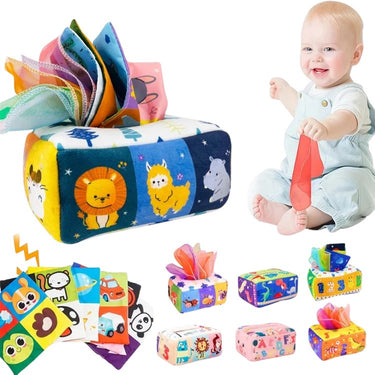 TissueToy - Caja mágica de pañuelos - Diversión interminable para los más pequeños